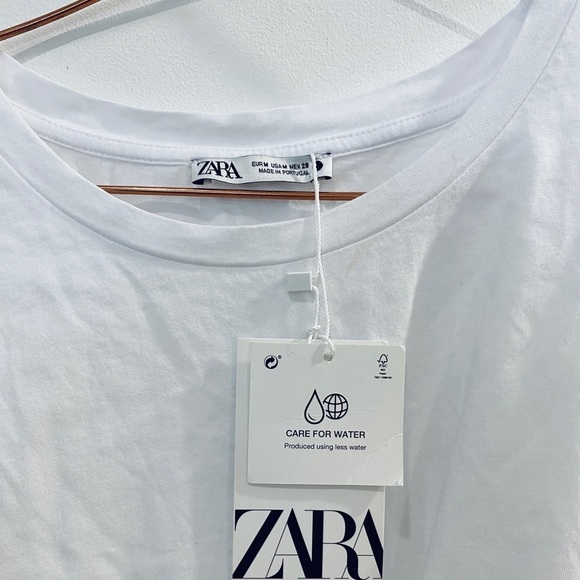 NEW Zara embroidery perforated shirt - Picture 6 of 8